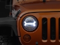 Picture of Raxiom 07-18 Jeep Wrangler JK LED Halo Headlights- Black Housing Clear Lens