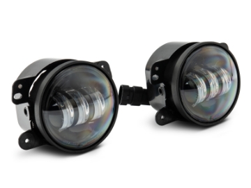 Picture of Raxiom 07-22 Jeep Wrangler JK-JL Axial Series Tri-Bar LED Fog Lights- White