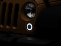 Picture of Raxiom 07-18 Jeep Wrangler JK Axial Series LED Turn Signals w- Halo Smoked