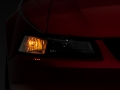 Picture of Raxiom 99-04 Mustang Axial Series OEM Style Replacement Headlights- Black Housing Clear Lens