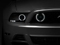 Picture of Raxiom 13-14 Ford Mustang GT CCFL Halo Fog Lights Smoked