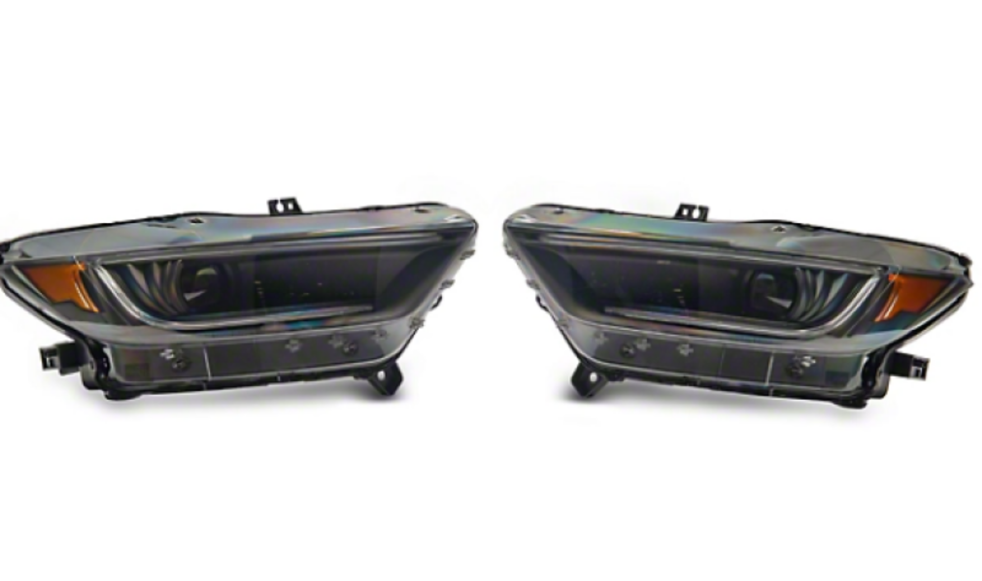 Picture of Raxiom 15-17 Ford Mustang 18-20 Mustang GT350 Right Headlight- Blk Housing Smoked Lens Box 2 of 2