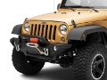 Picture of Officially Licensed Jeep 13-18 Wrangler JK 4Door Custom Front Rear Seat Covers w- Jeep Logo-Black