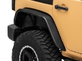 Picture of Officially Licensed Jeep 07-18 Jeep Wrangler JK Tubular Fender Flares w- Jeep Logo- Rear