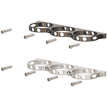 Picture of Wilwood Triple Aluminum Reservoir Lightweight Bracket w- Mounting Screws - Anodized
