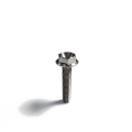 Picture of Ticon Industries Titanium Bolt Flanged M5x20x-8TP 8mm 6pt Head