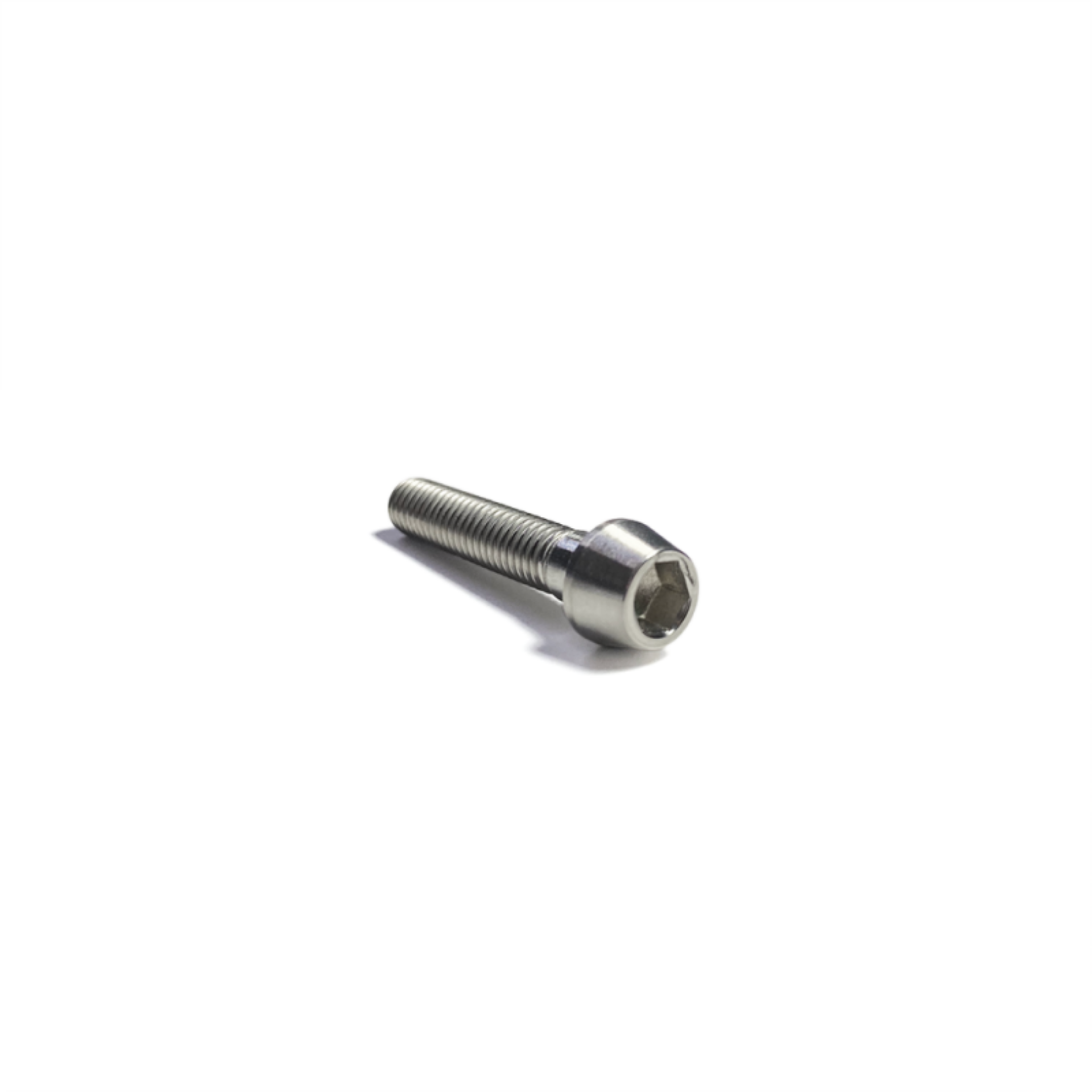 Picture of Ticon Industries Titanium Bolt Taper Cone M6x15x1TP 4mm Allen Head