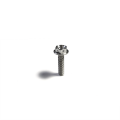 Picture of Ticon Industries Titanium Bolt Flanged M6x10x1TP 10mm 6pt Head Drilled