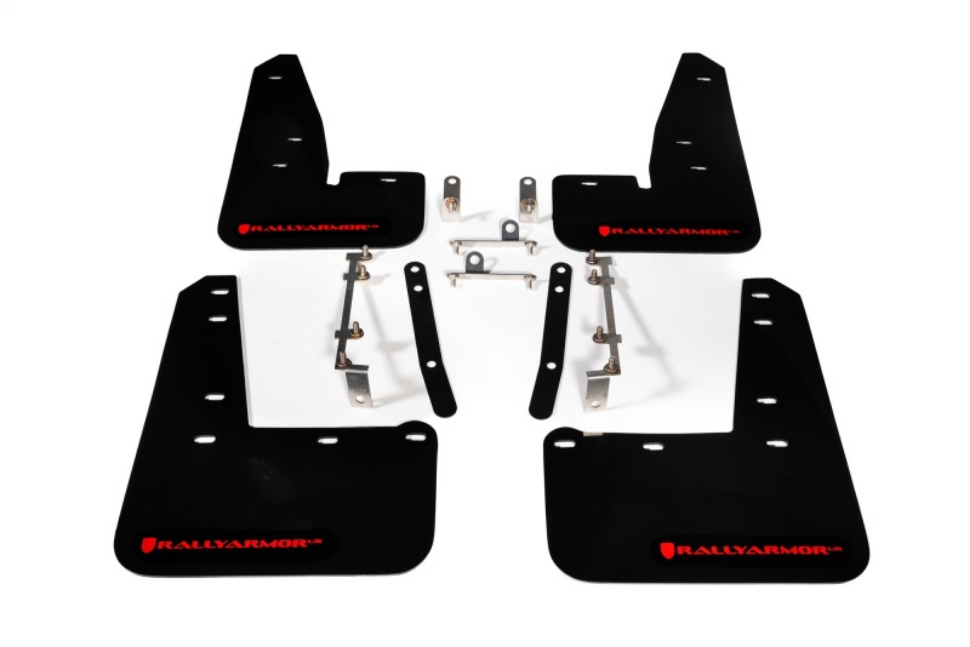 Picture of Rally Armor 23-25 Toyota GR Corolla Black UR Mud Flap w-Red Logo