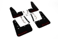 Picture of Rally Armor 23-25 Toyota GR Corolla Black UR Mud Flap w-Red Logo
