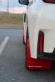 Picture of Rally Armor 23-25 Toyota GR Corolla Red UR Mud Flap w-White Logo