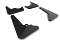 Picture of Rally Armor 21-25 Tesla Model S- S Plaid Black UR Mud Flap w-Metallic Black Logo