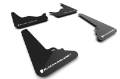 Picture of Rally Armor 21-25 Tesla Model S - S Plaid Black UR Mud Flap w-White Logo