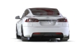 Picture of Rally Armor 21-25 Tesla Model S - S Plaid Black UR Mud Flap w-White Logo