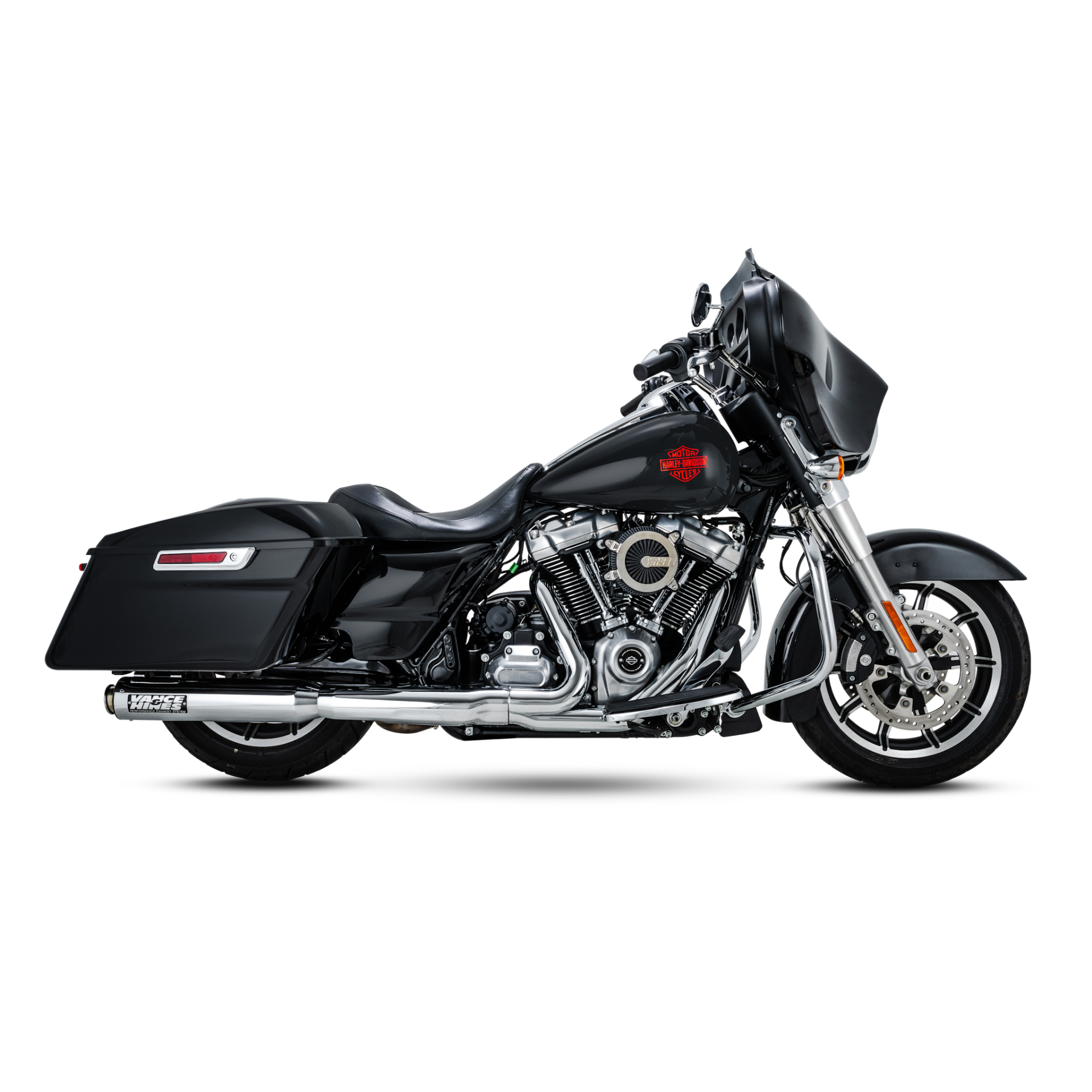Picture of Vance & Hines 17-24 Harley Davidson Touring Supersport Slip-On - Black