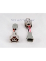 Picture of Set of 6 Denso (female) to Toyota (male) injector plug adaptors