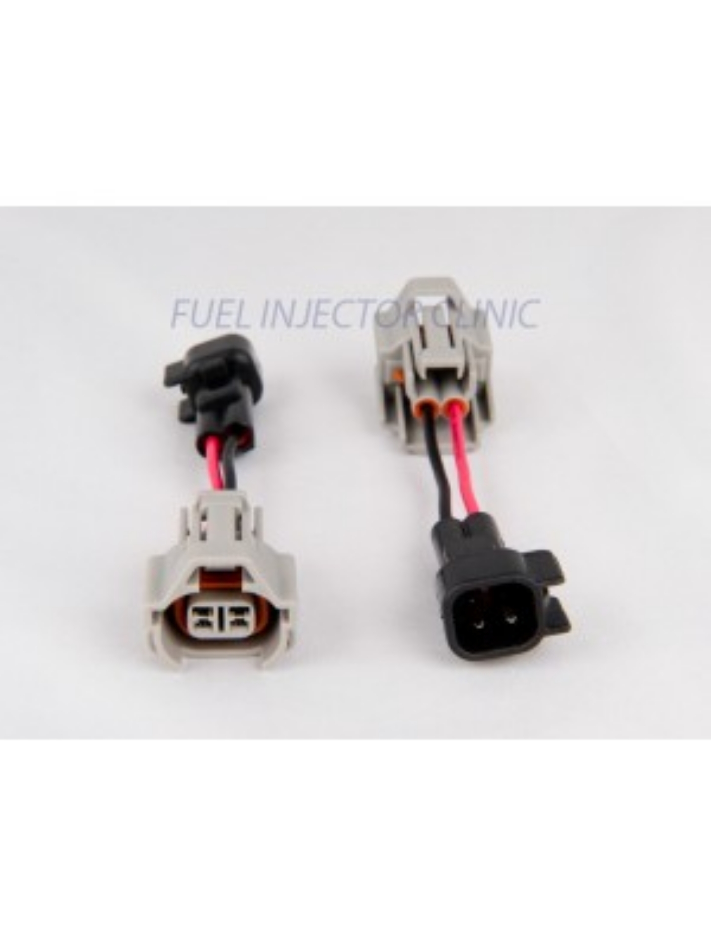 Picture of Set of 6 Denso (female) to US Car/EV6 (male) injector plug adaptors