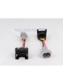 Picture of Set of 6 Jetronic/EV1 (female) to Toyota (male) injector plug adaptors