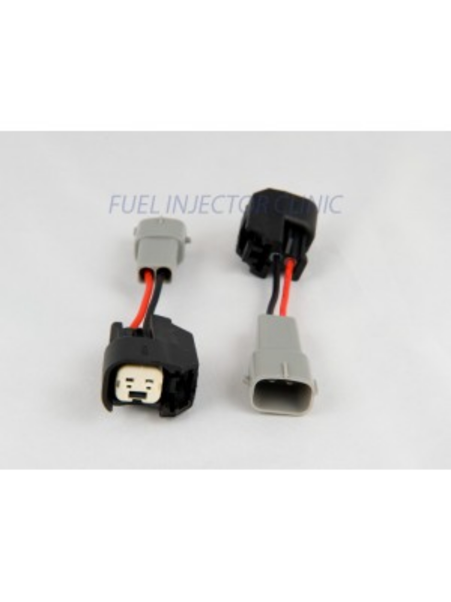 Picture of Set of 4 US Car/EV6 (female) to Toyota (male) injector plug adaptors