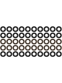 Picture of Universal seal kit for 10 cyl Fuel Injector Clinic injectors w/14mm seals